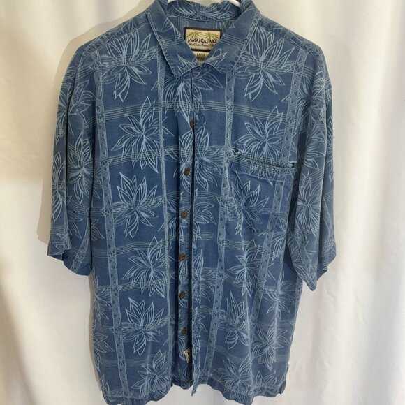Jamaica Jaxx Button Up Casual Short Sleeve Shirt - Picture 1 of 11